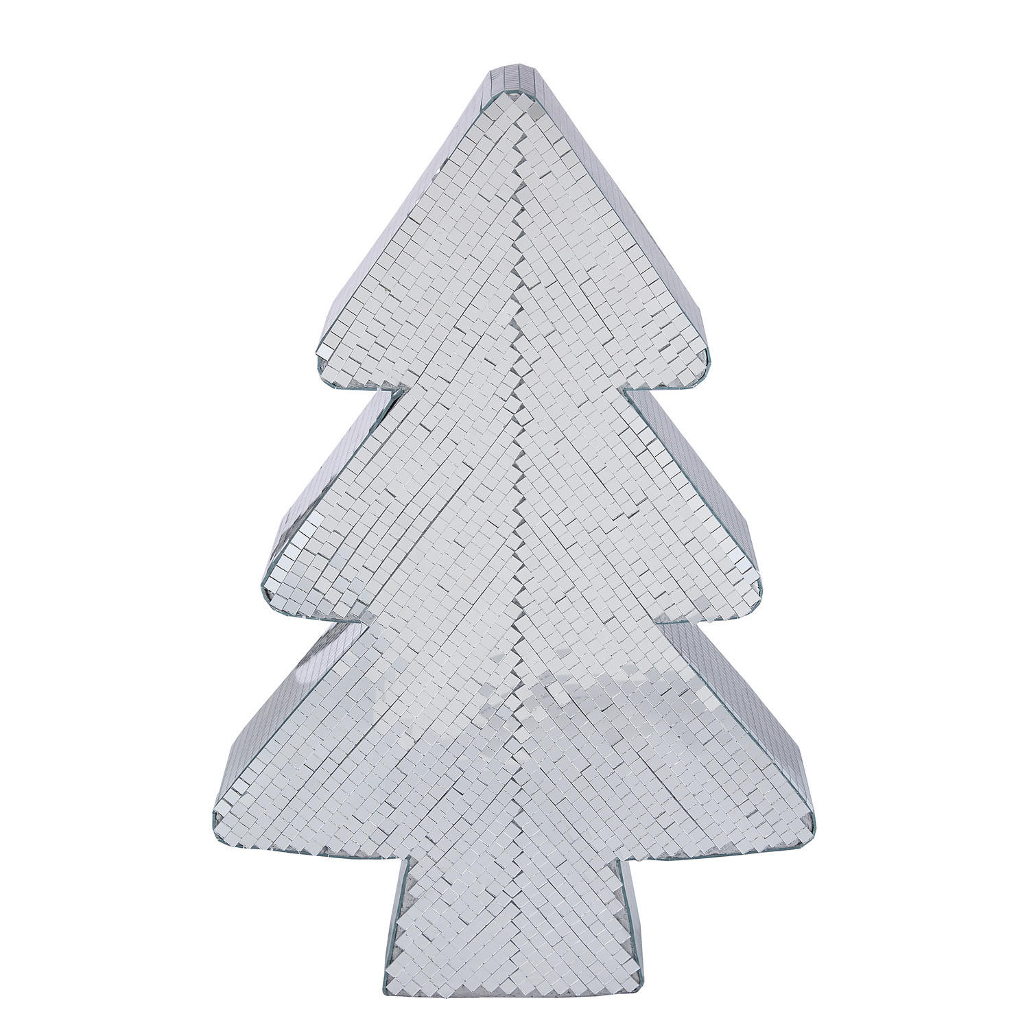 TANNENBAUM Disco - Silberfarben, Glas (8/35/22cm) - Butlers