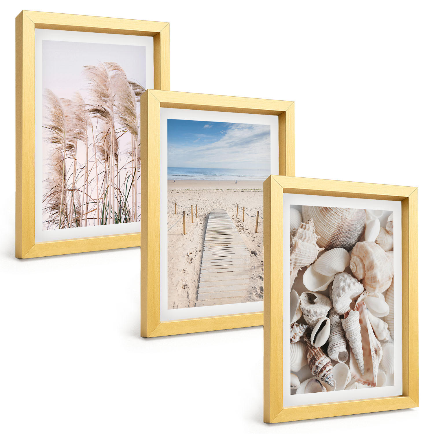 Tulup Bilder Gold 20x30 cm