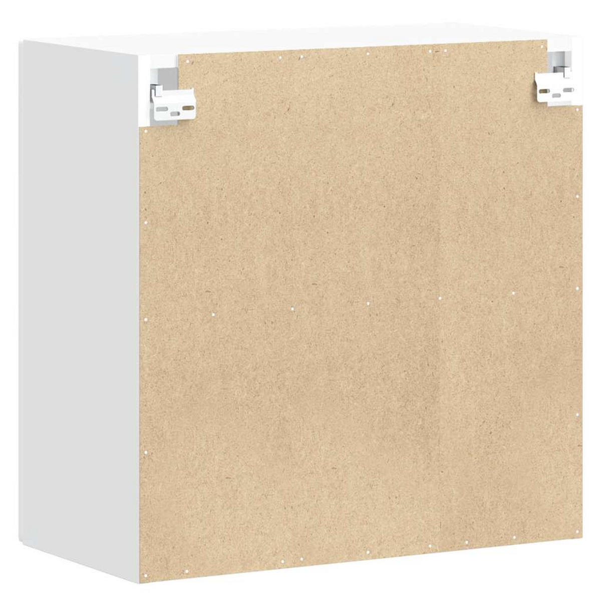 KÜCHENOBERSCHRANK Porto mit 2 Glas Türen 60/31/60 cm aus Holzwerkstoff Weiß - Weiß, Holz (60/60/31cm) - vidaXL