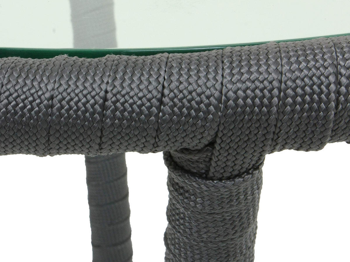 BALKONMÖBEL-SET Lars Balkon-Set - Schwarz, Kunststoff - DELUKE