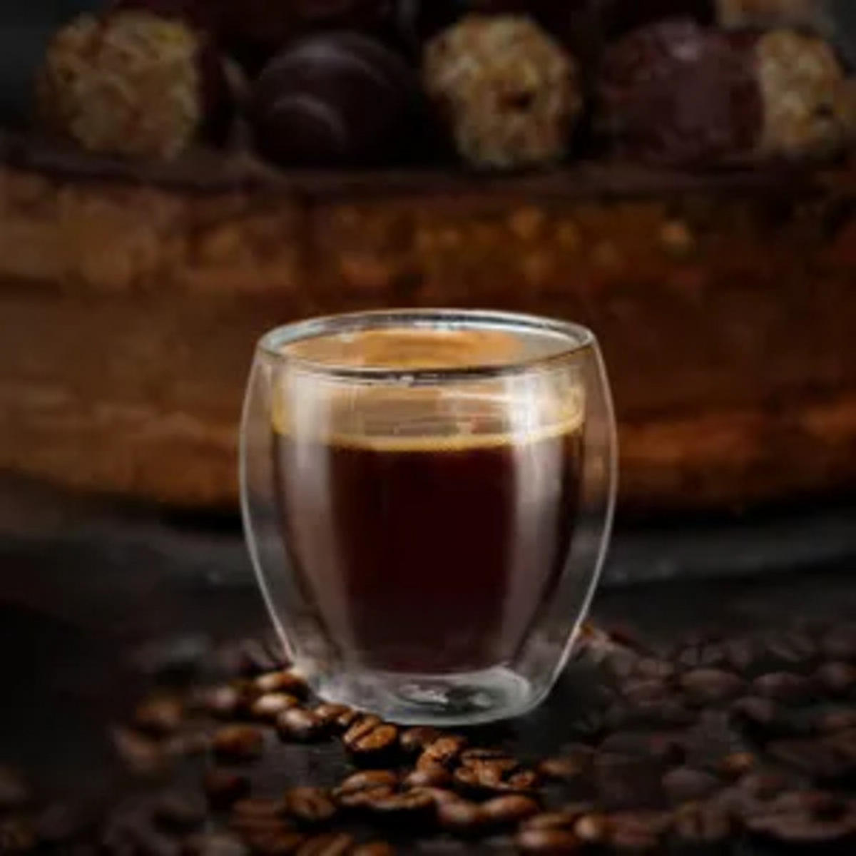 ESPRESSOTASSE Creano Transparens 2er Set - Transparent, Glas/Kunststoff