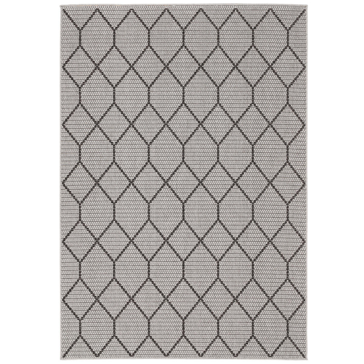 IN & OUTDOOR TEPPICH MARBELLA MODERN - Grau, Textil (120/170cm) - Pergamon