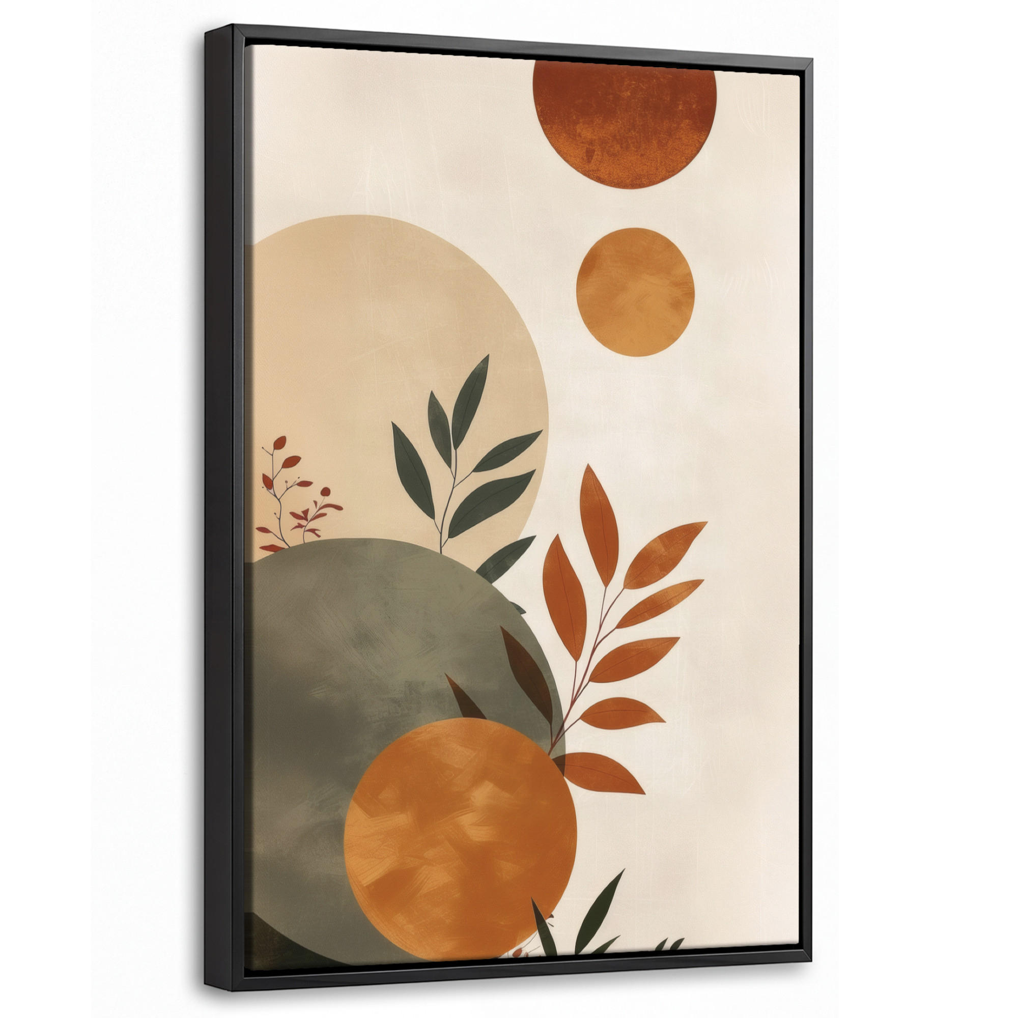 MuchoWow Leinwand Rost 40x60 cm