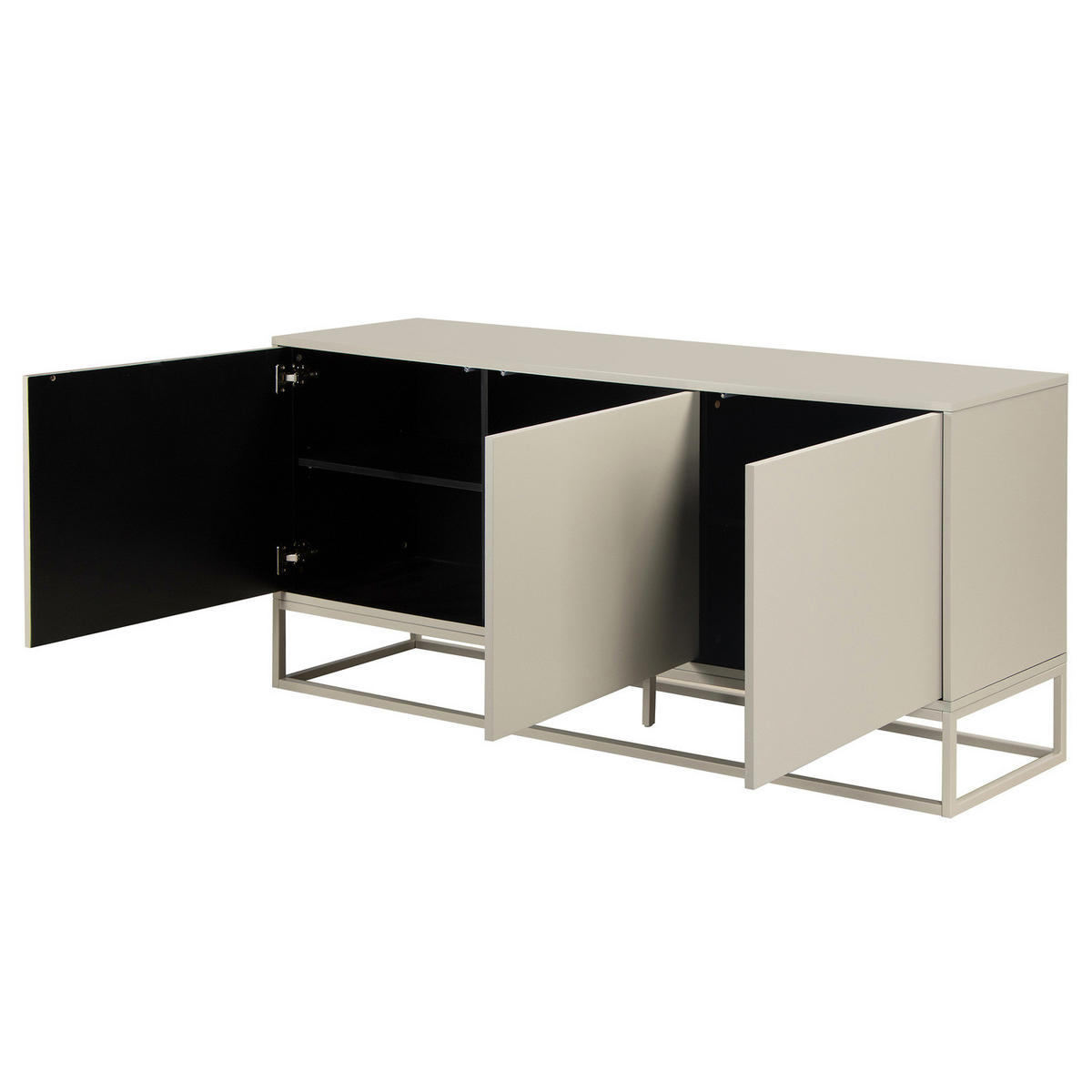 SIDEBOARD - Kaschmir, Holzwerkstoff/Metall (180/76/40cm) - home24