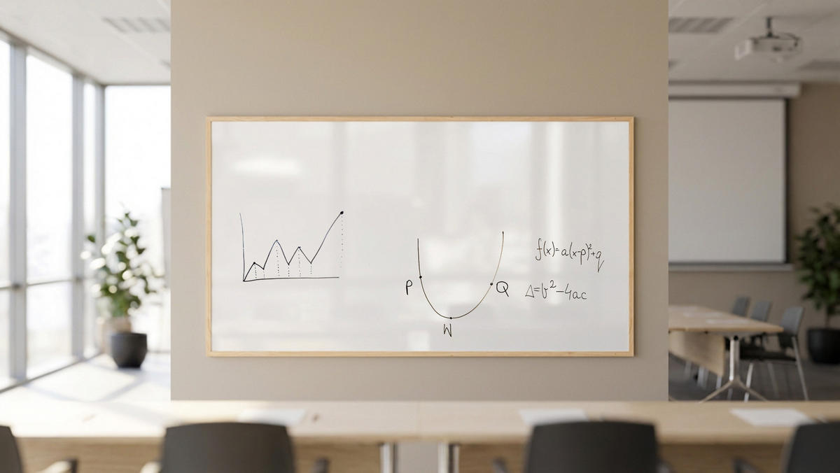 MAGNETISCHES Whiteboard mit Naturholzrahmen 180x100cm - Weiß, Metall (180/100/1.8cm) - ALLboards