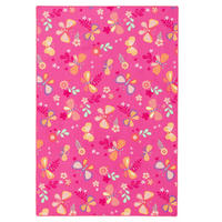 KINDER SPIEL TEPPICH SCHMETTERLING - Pink, Textil (200/200cm) - Snapstyle