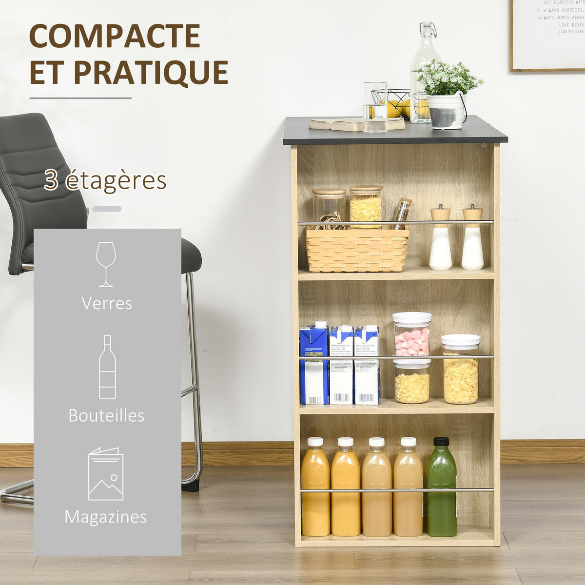 BARTISCH Naturholz 1 Stück - Beige, Kunststoff (112/57/106cm) - GiPP