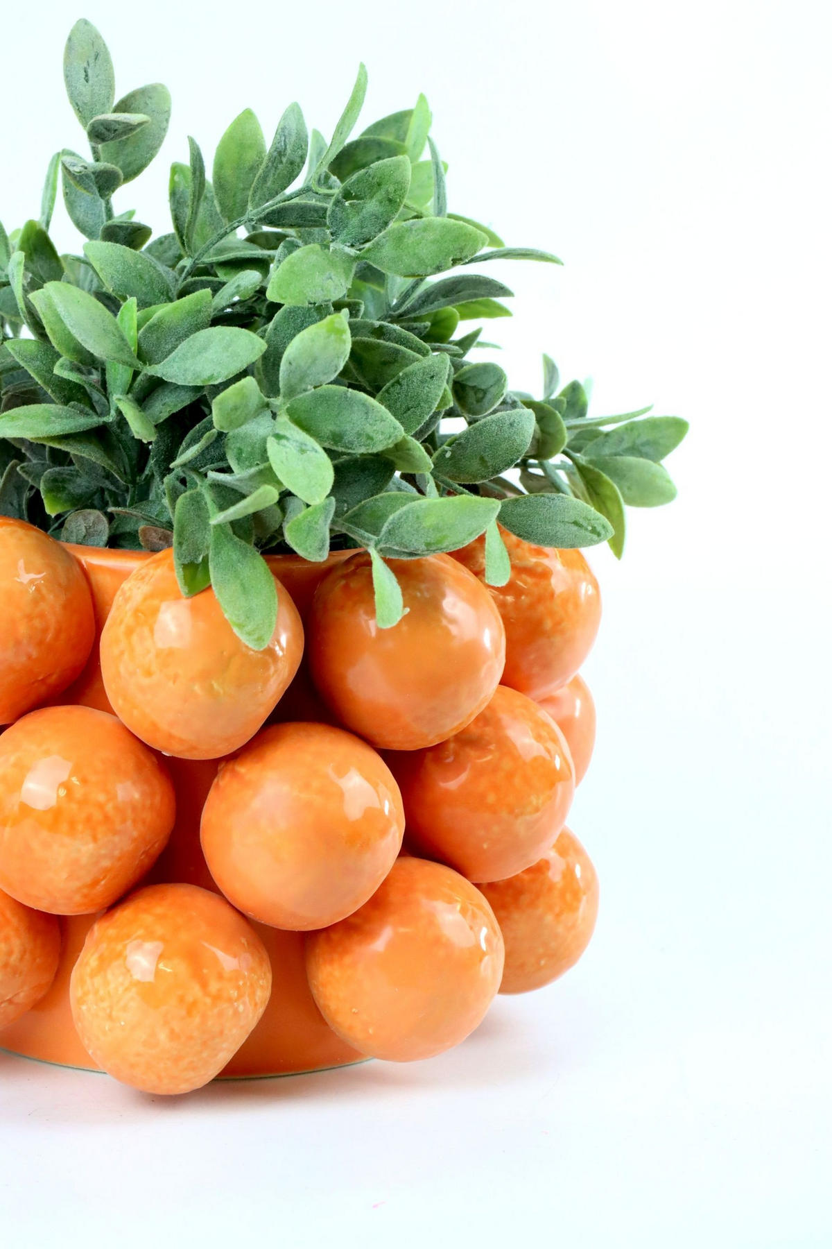 ÜBERTOPF Aranica ø21 cm - Orange, Keramik (21/14/21cm) - FURNARO