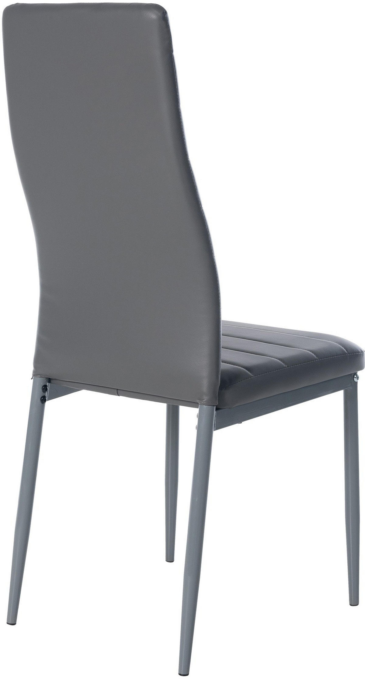 ESSZIMMERSTUHL Mayfair 99x41,5x40 cm grau - Grau, Kunststoff (41.5/99/40cm) - furnicato