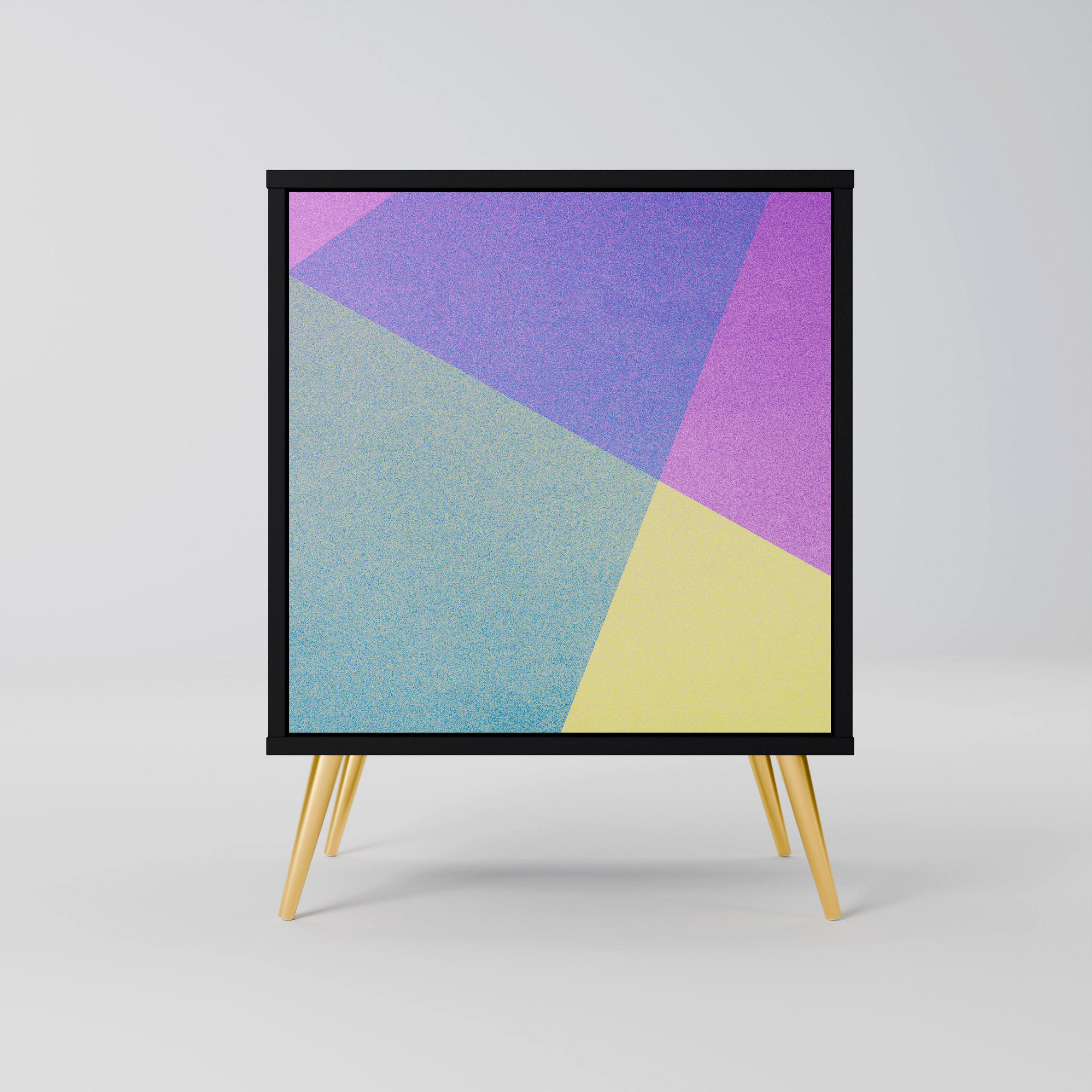 SpaceRebels Sideboard Schwarz 57.5x75.5x42 cm