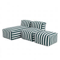 GARTENLOUNGE-SET SOFT SET 2 Grün - Grün, Textil - Muffo