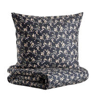 BETTWÄSCHE Adriana Mikrofaser 220/200 cm - Schwarz, Textil (220/200cm) - Homla