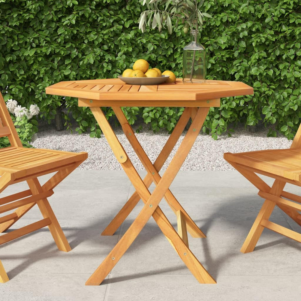 GARTENTISCH Tischbold 85/76/85 cm - Hellbraun, Naturmaterialien (85/85/76cm) - ZMH