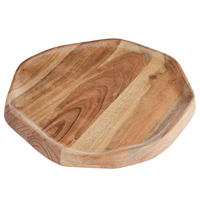 SERVIERPLATTE Acacia organisch - Akazienholz - Braun - Braun, Holz (28/2.5/29cm) - Butlers