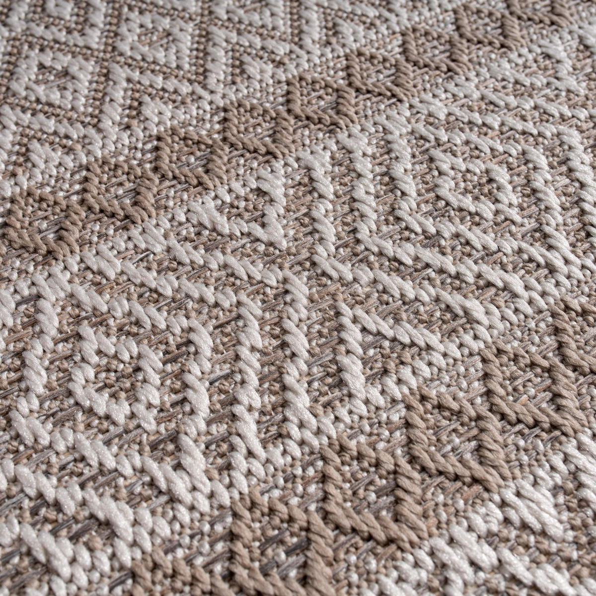 OUTDOORTEPPICH Beige 80 x 150 cm - Beige, Kunststoff (80/150cm) - TT Home