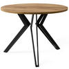 COUCHTISCH TETRO Kaffeetisch - Eichefarben, Holzwerkstoff/Metall (65/65/51cm) - KONSIMO®