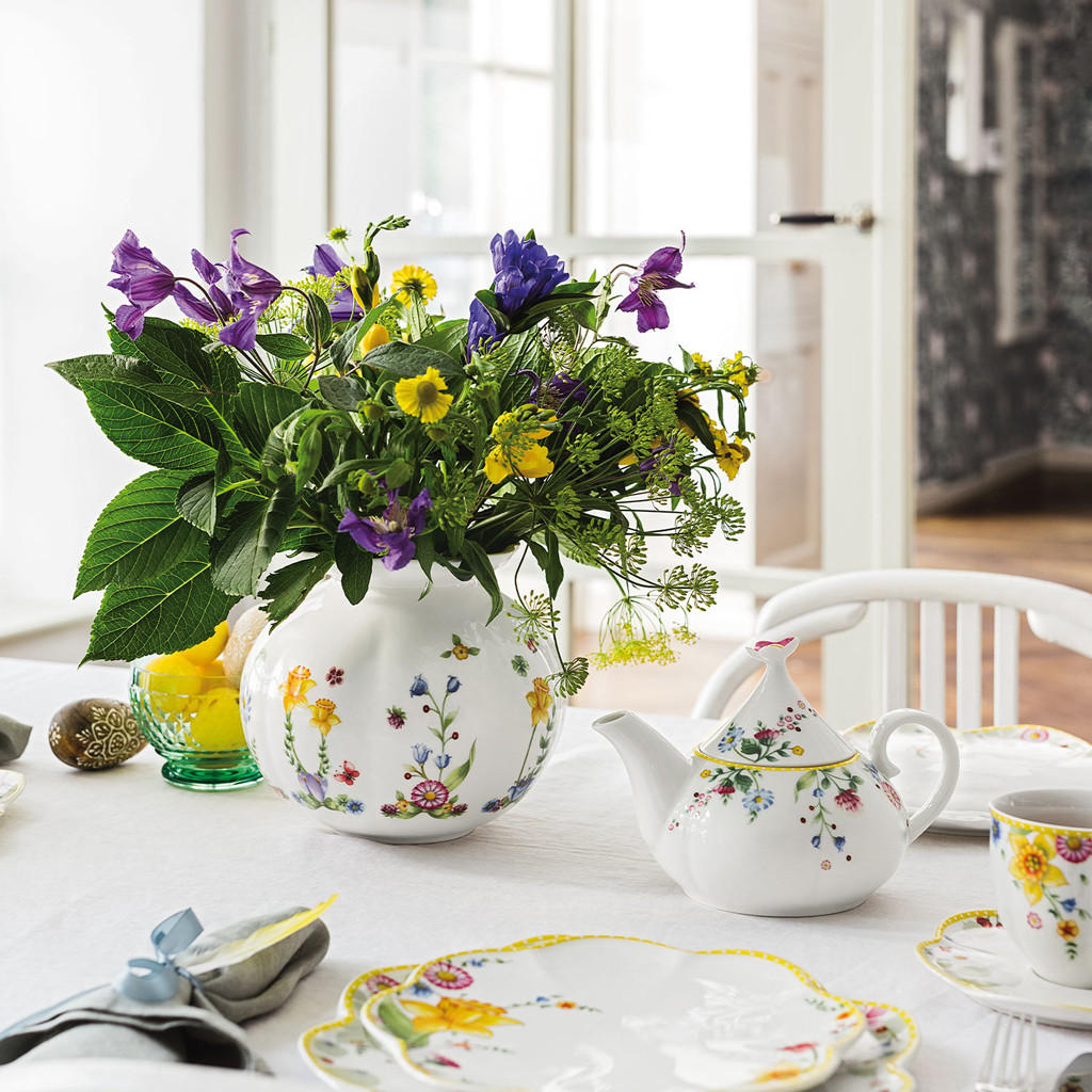 VASE Spring Awakening bunt ø 19,8 cm - Multicolor, Keramik (17.6cm) - Villeroy & Boch