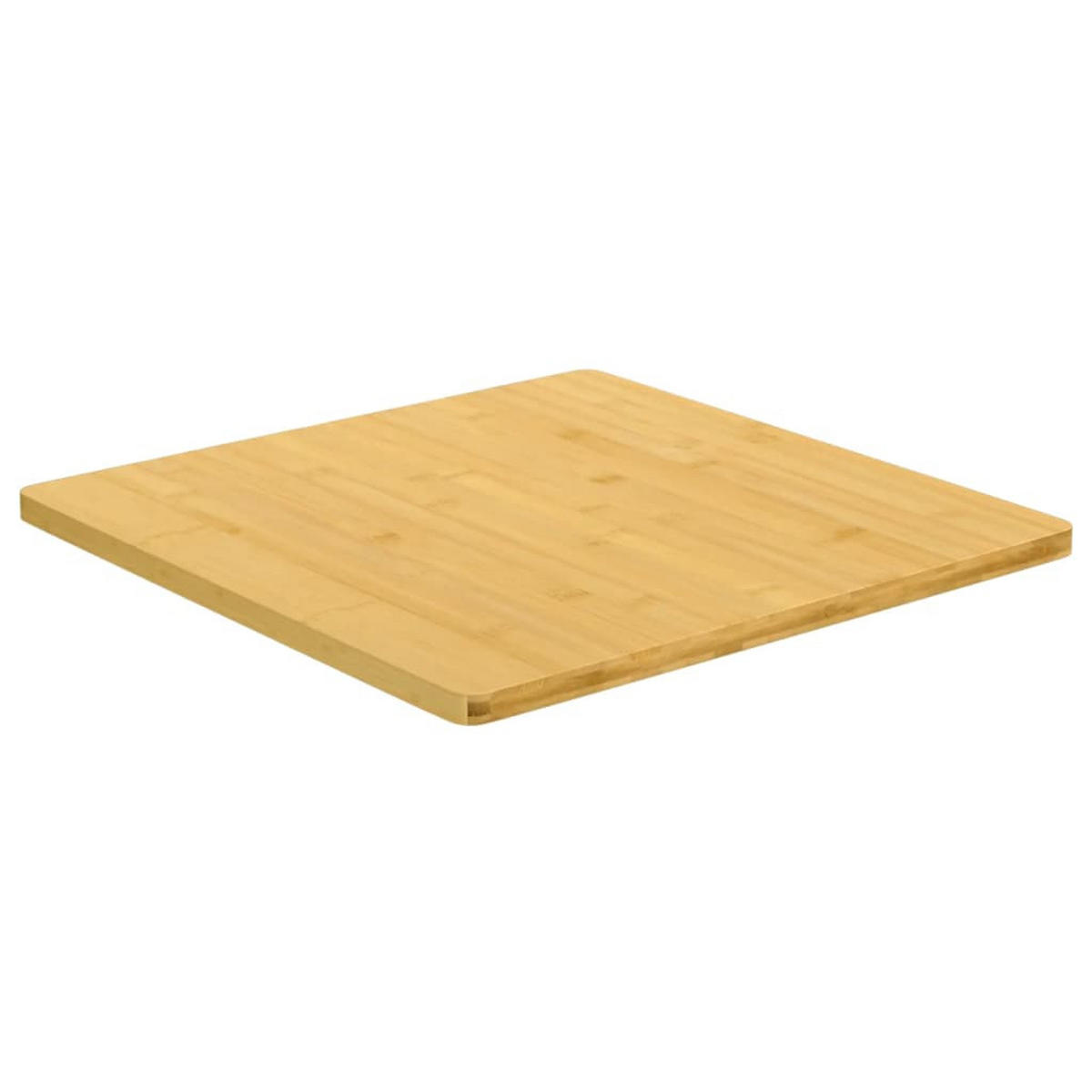 TISCHPLATTE 60/60/1,5 Cm Bambus - Braun, Holz (60/60/1.5cm) - vidaXL