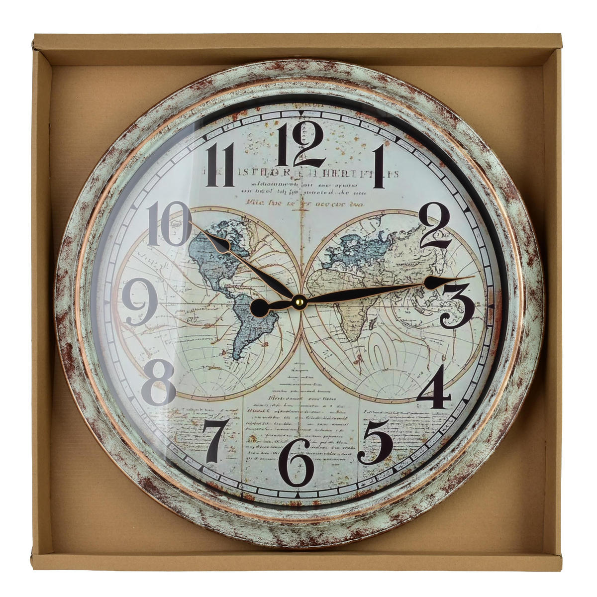 WANDUHR Ramsey Beige 50/5/50 cm Kunstoff - Beige, Kunststoff (50/50/5cm) - Mondex