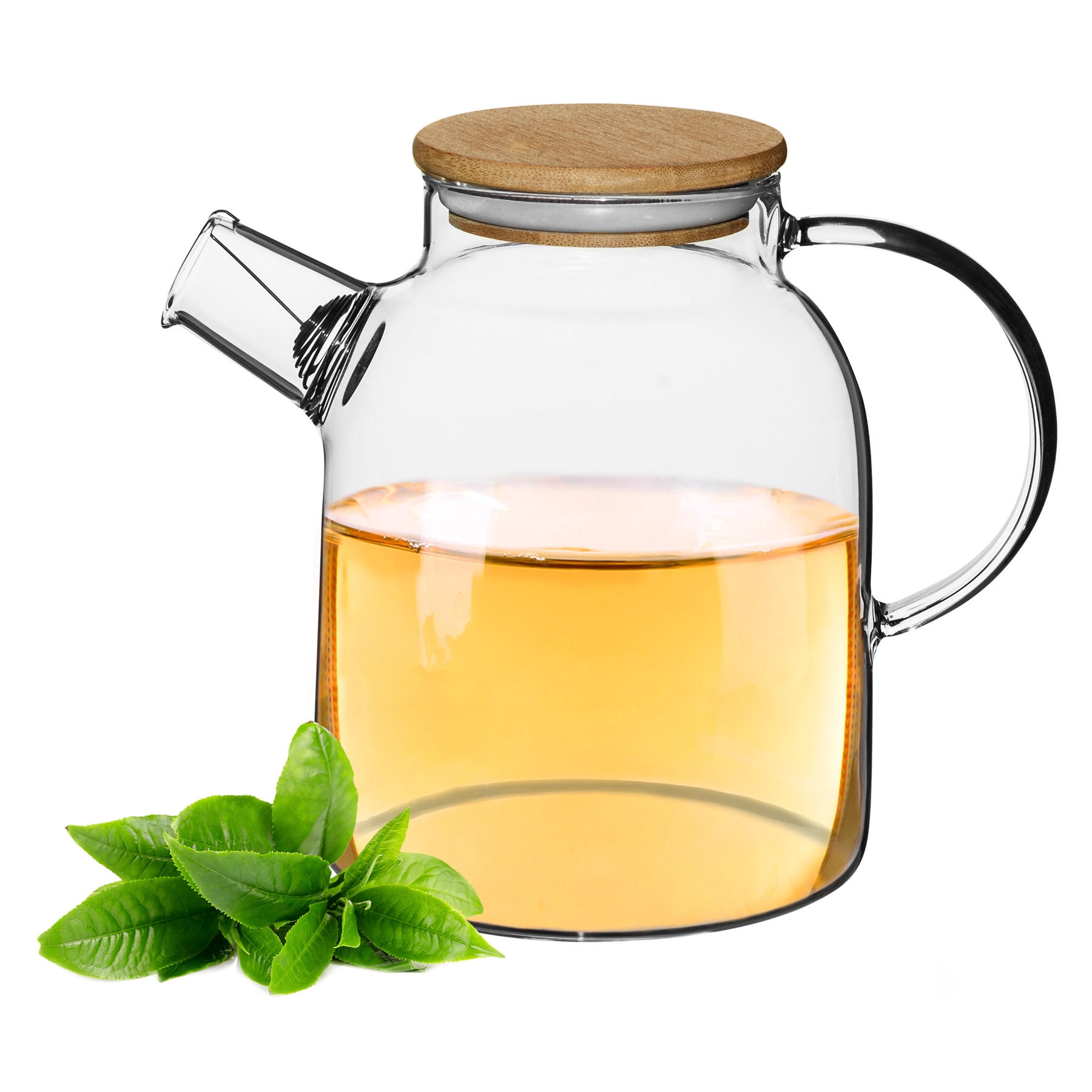 TEEKANNE Saffron 1,8 l - Transparent, Glas (1.8L) - Homla