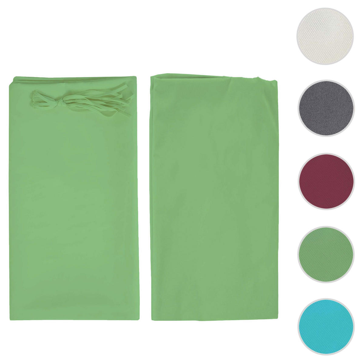 ERSATZBEZUG DACH FÜR PERGOLA BEJA Grün - Grün, Textil (272/1/496cm) - MCW