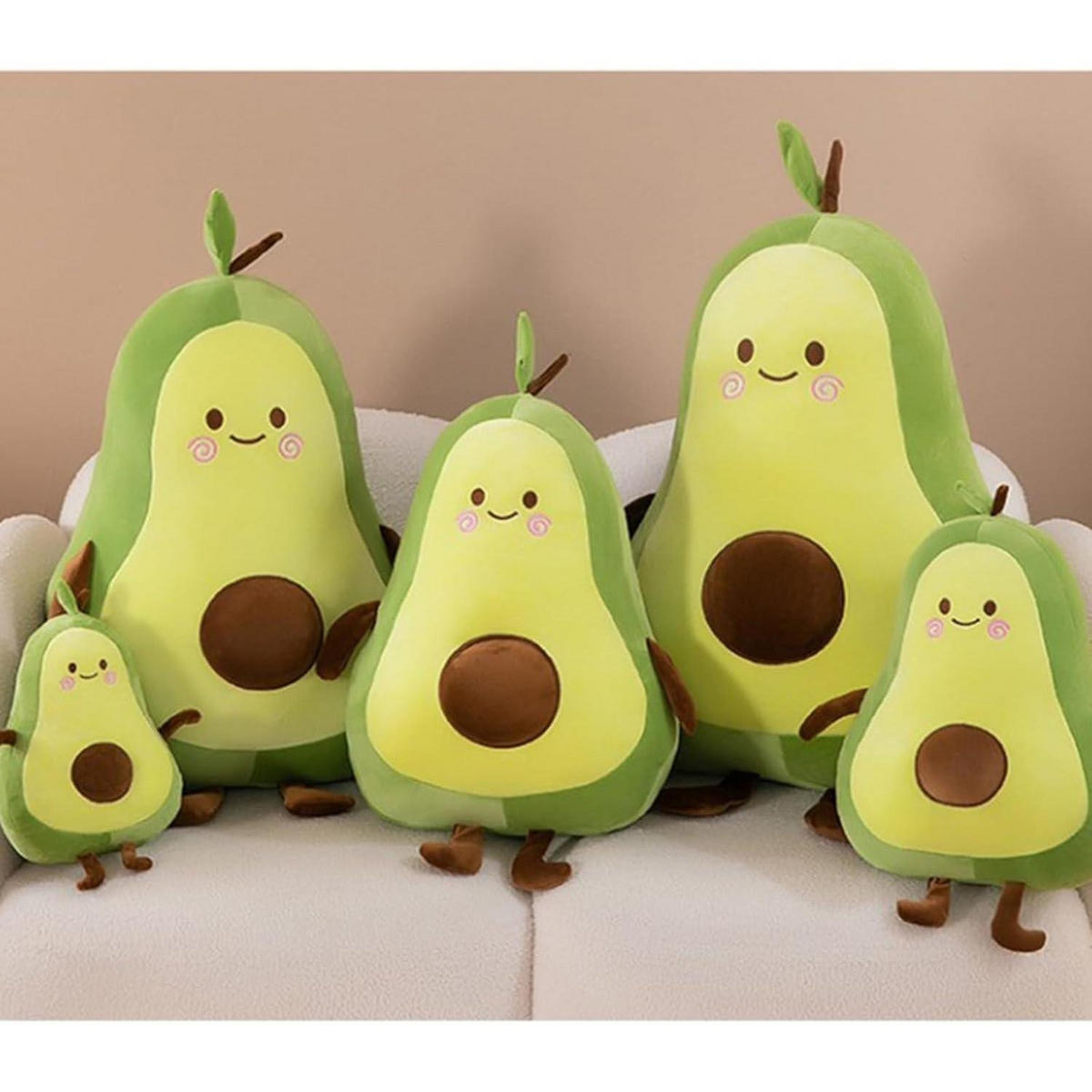 KUSCHELTIER Avocado 35 cm - Grün, Textil (15/35cm)