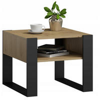 COUCHTISCH KAJA Artisan Eiche 60/53,6/50 cm - Eiche Artisan, Holzwerkstoff (53.6/60/50cm) - Matkam Möbel