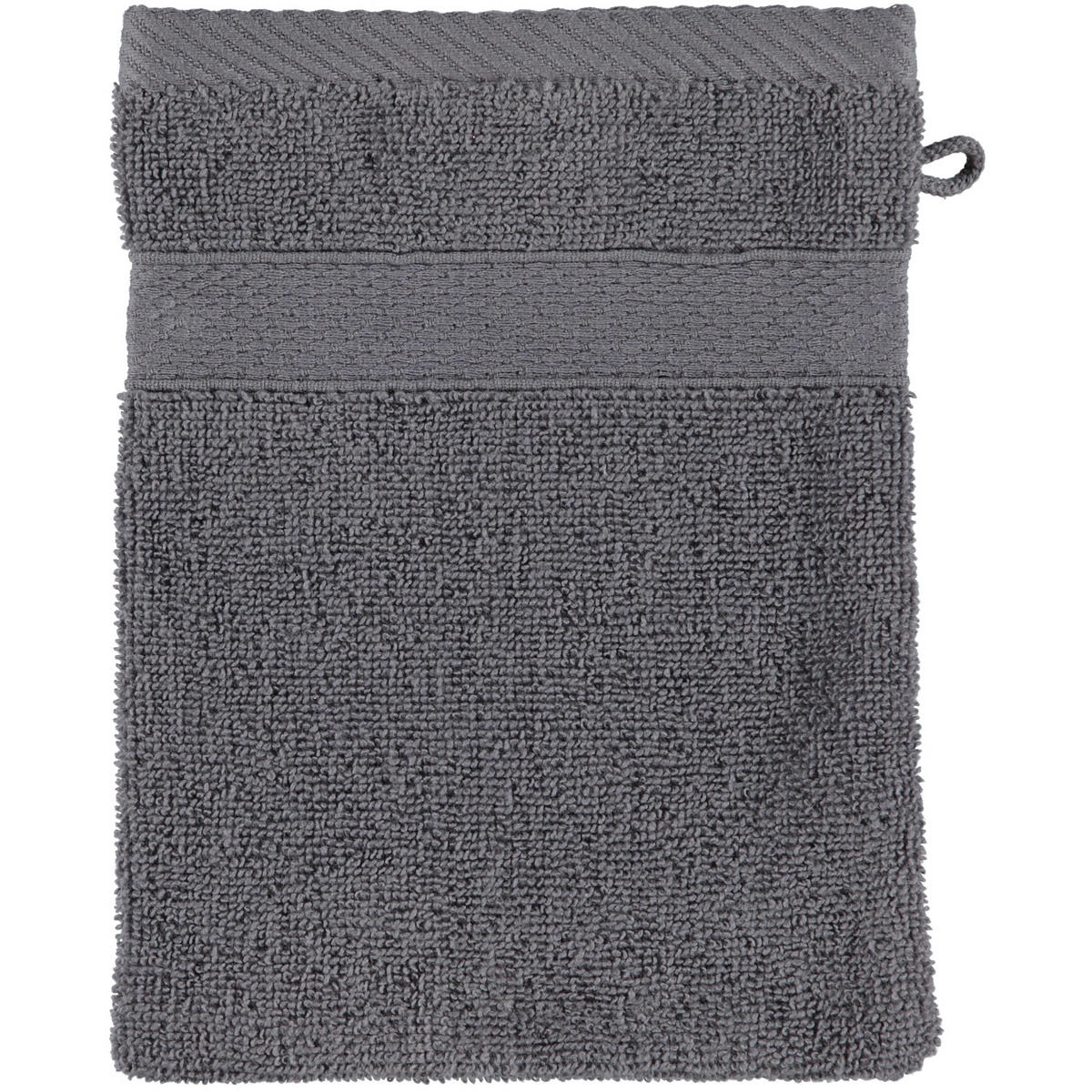 WASCHHANDSCHUH DIAMANT STONE - 072 - Grau, Textil (15/21cm) - Egeria