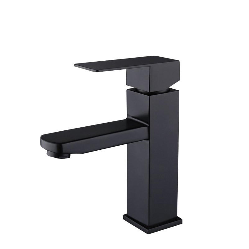 BADEZIMMERARMATUR, 17 x 11 cm, schwarz - Schwarz, Metall (25/5/19cm) - Vallsero