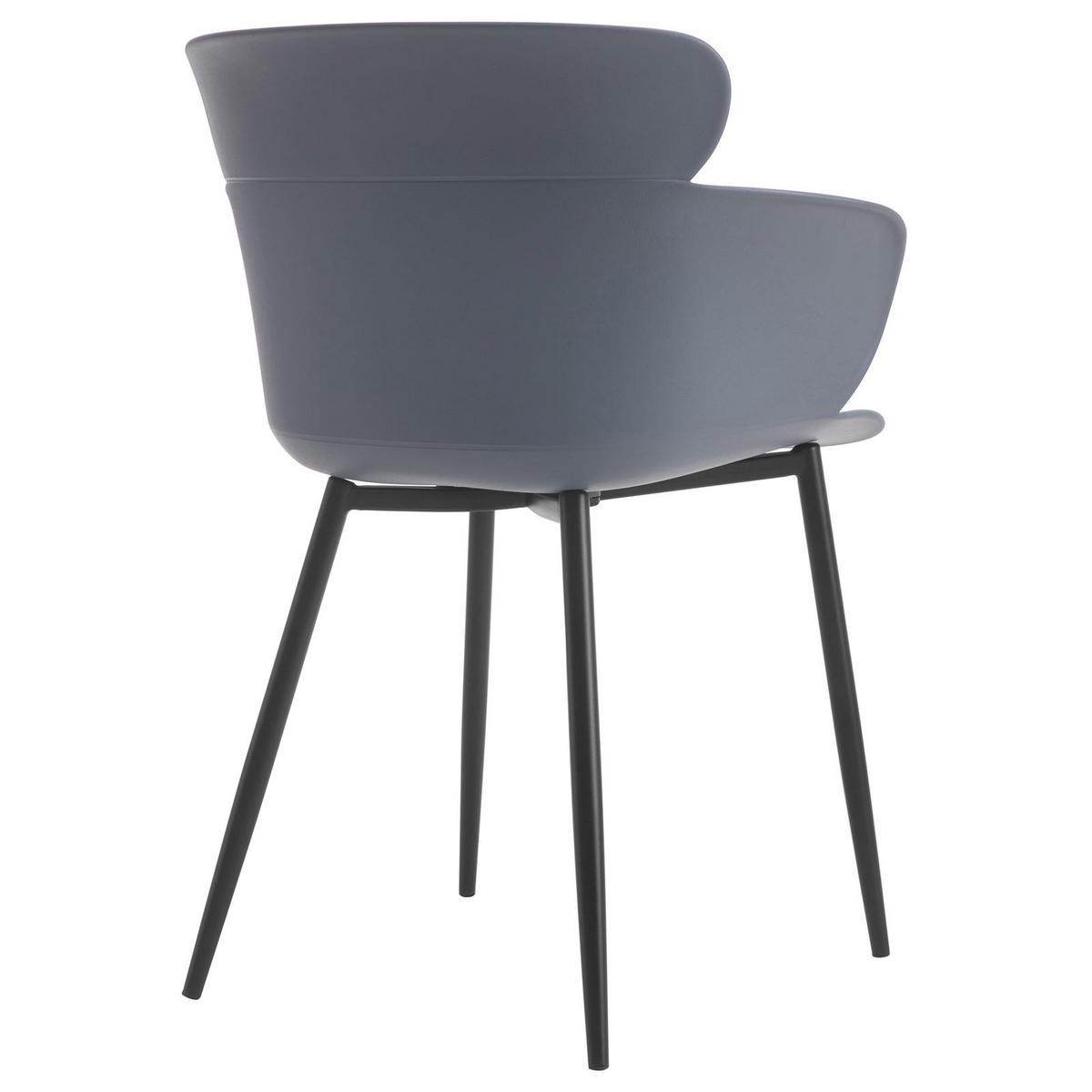 ESSZIMMERSTÜHLE CATCH 4ER-SET - Grau, Textil (62/82/54cm) - IDIMEX
