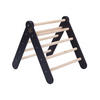 KLETTERDREIECK für Kinder, Montessori, Schwarz - Schwarz, Holz (59.5/59/60cm) - MeowBaby