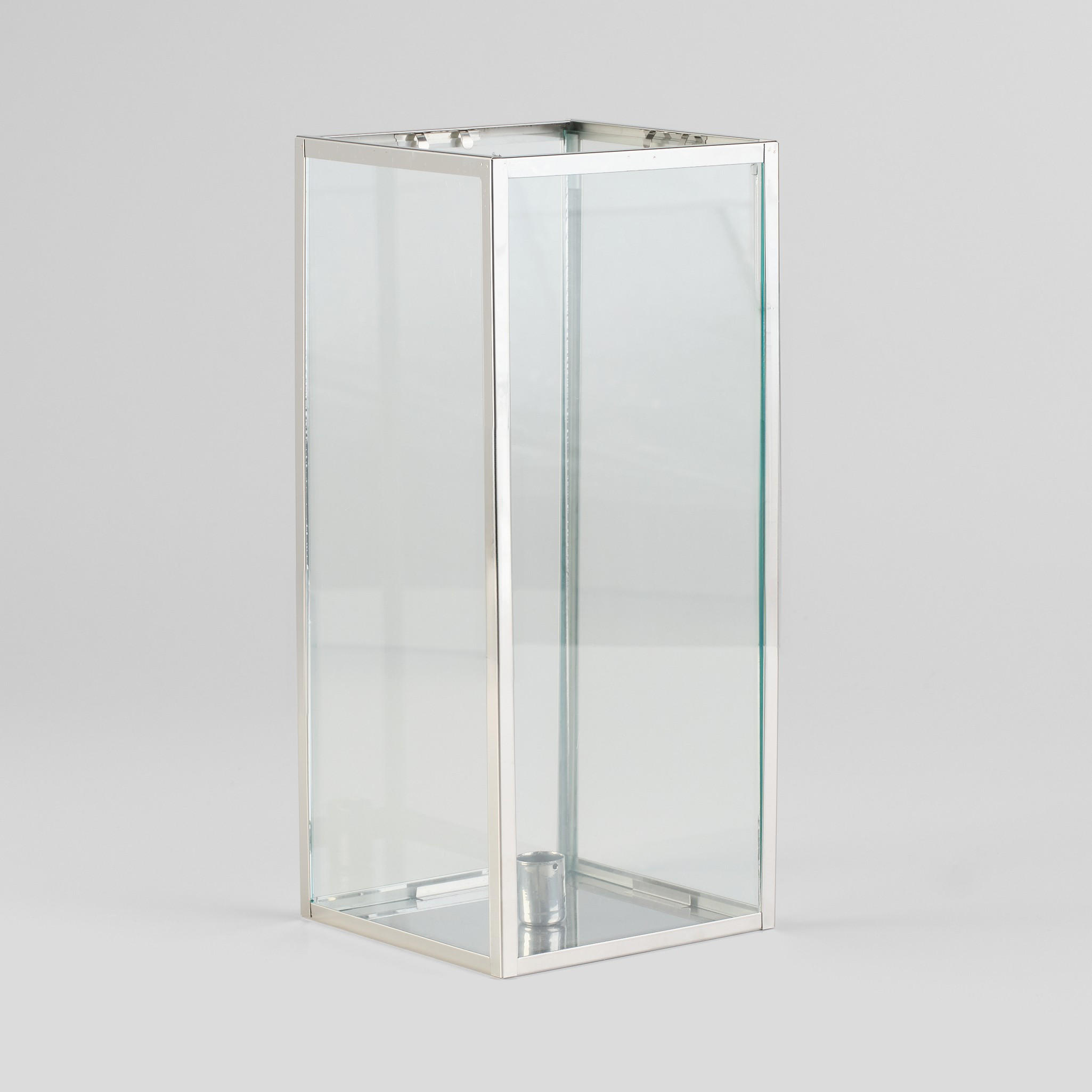 KERZENSTÄNDER Epoch - Silberfarben, Metall (15/35/15cm) - home&you