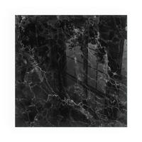 GLASPLATTE für Kamin 50x50 cm - Schwarz, Glas (50/50/0.4cm) - TULUP