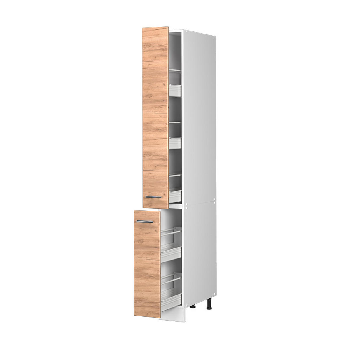 LEKÁRENSKÁ SKRINKA Fame-Line, Dub Goldkraft/biely, 20 cm, AP Oak - biela/dub medový, kompozitné drevo (20/206.8/58cm) - Vicco