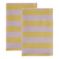 KÜCHENTUCH (2er-Set) Spring Vibes - Violett, Textil (50/66cm) - Butlers