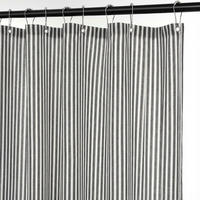 DUSCHVORHANG – Grau (180 × 180 cm) - Grau, Textil (180/180cm)