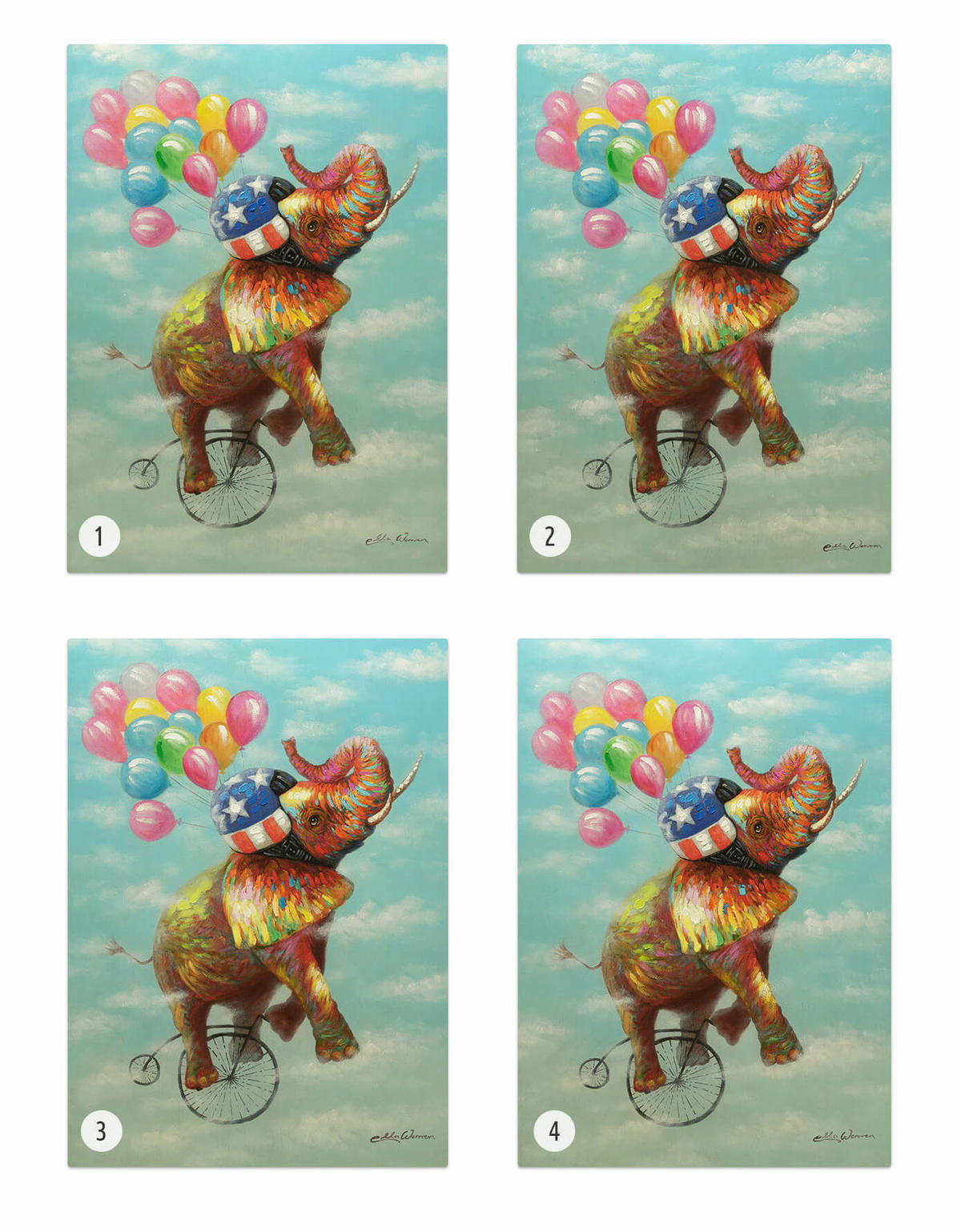 ACRYLBILD HANDGEMALT 70/100 cm - Multicolor, Holz/Textil (1.82/100cm) - KUNSTLOFT