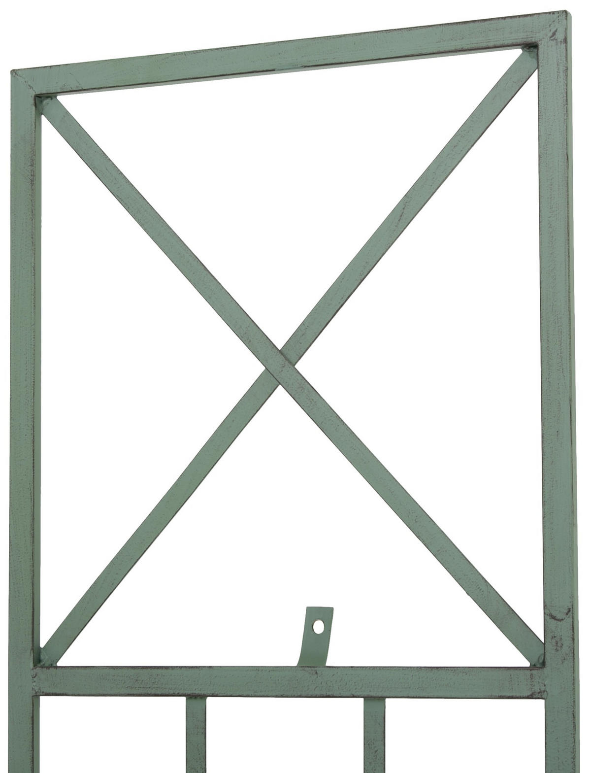 RANKGITTER Trifo - 2er Set antik-grün - Grün, Metall (40/198/2cm) - TPFLiving