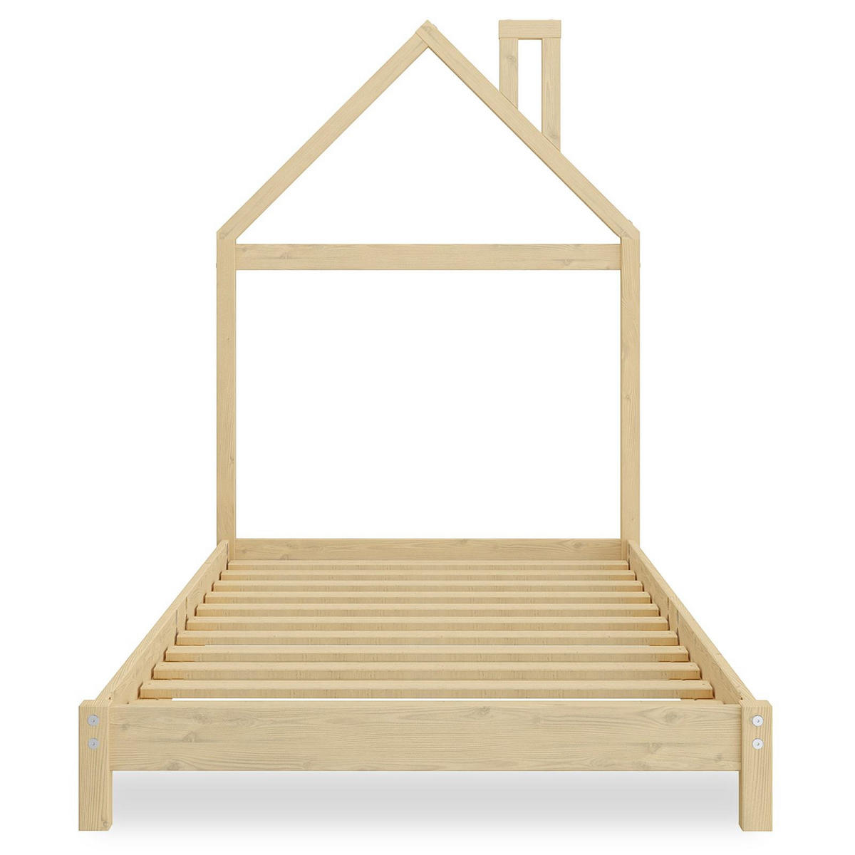 KINDERBETT LIZ 90X200 CM - Naturfarben, Holz (90/200cm) - IDIMEX