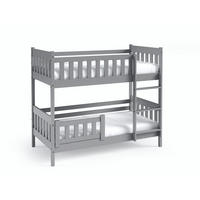 ETAGENBETT LUCIA 80x160 cm Hellgrau - Hellgrau, Holz (80/160cm) - MASSENO