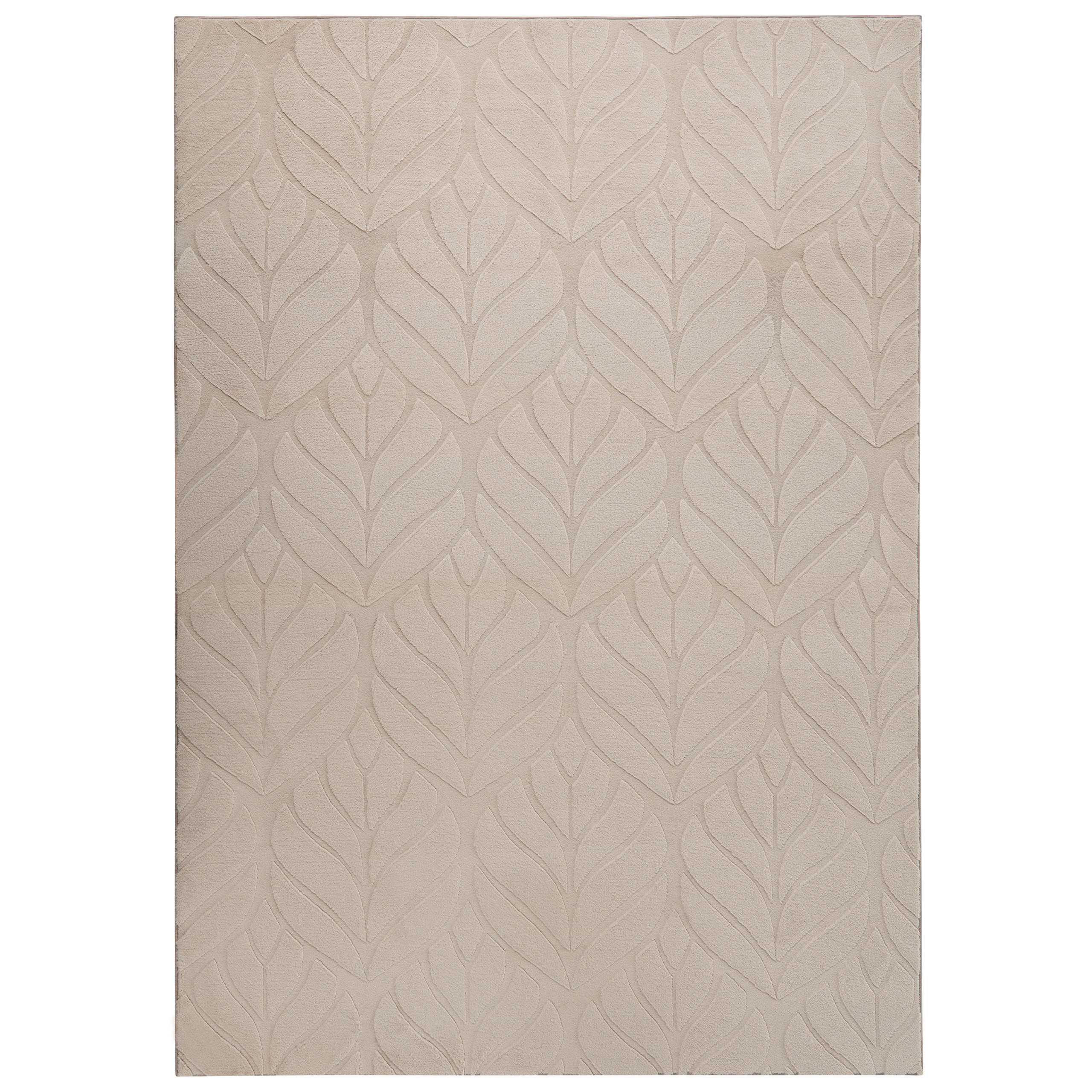 KUNSTFELLTEPPICH Beige 160/230 cm Mitchell - Beige, Kunststoff (160/230cm) - Beliani