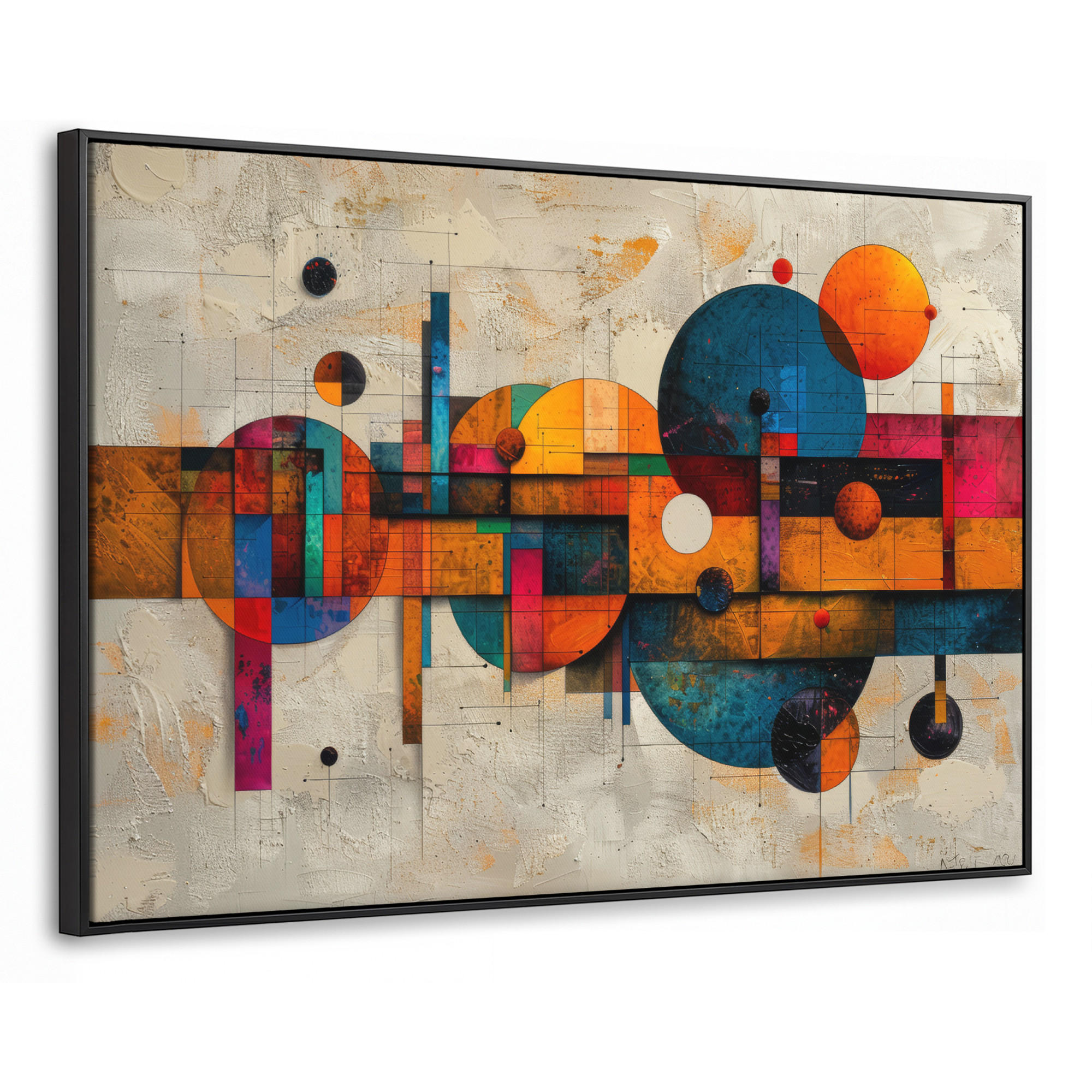 MuchoWow Leinwand Mehrfarbig 140x90 cm
