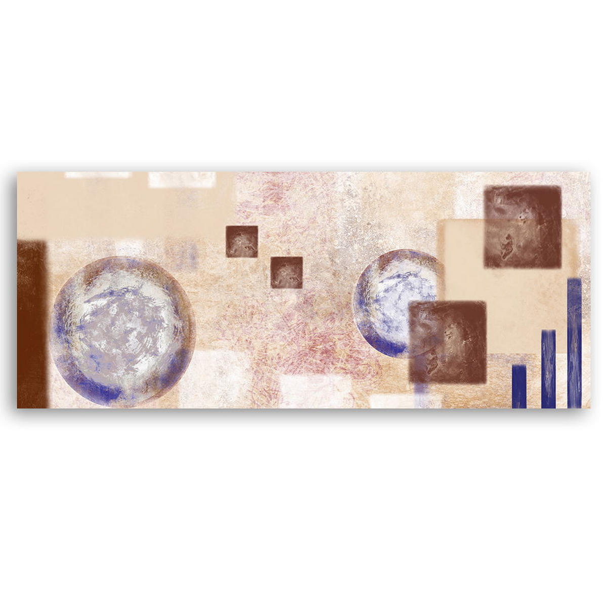 KUNSTDRUCK Beige 90/30 cm - Beige, Textil (90/30cm) - KUNSTLOFT