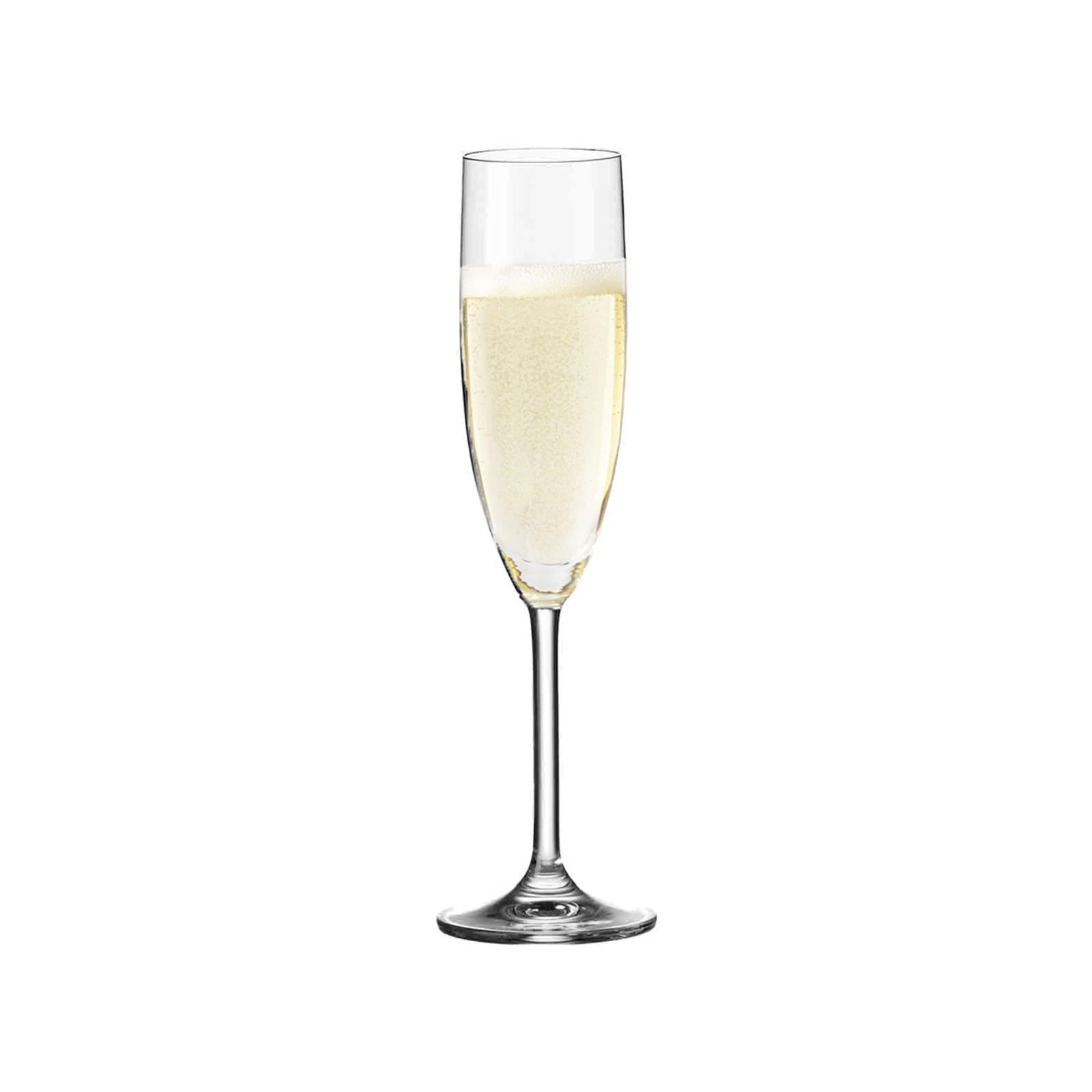 SEKTGLAS Daily transparent 200 ml 12er Set - Transparent, Glas (0.2L) - Leonardo Living