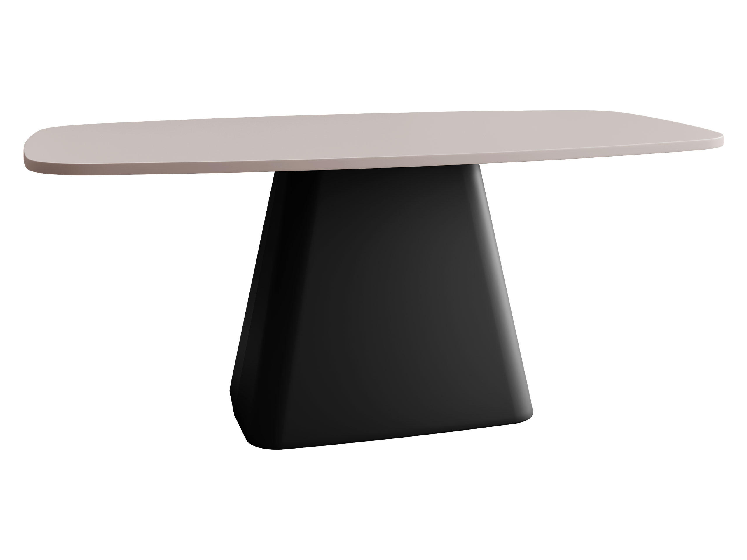 COUCHTISCH Noa - Kaschmir/Schwarz, Holzwerkstoff/Metall (60/120/48cm) - MIRJAN24