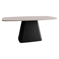 COUCHTISCH Noa - Kaschmir/Schwarz, Holzwerkstoff/Metall (60/120/48cm) - MIRJAN24