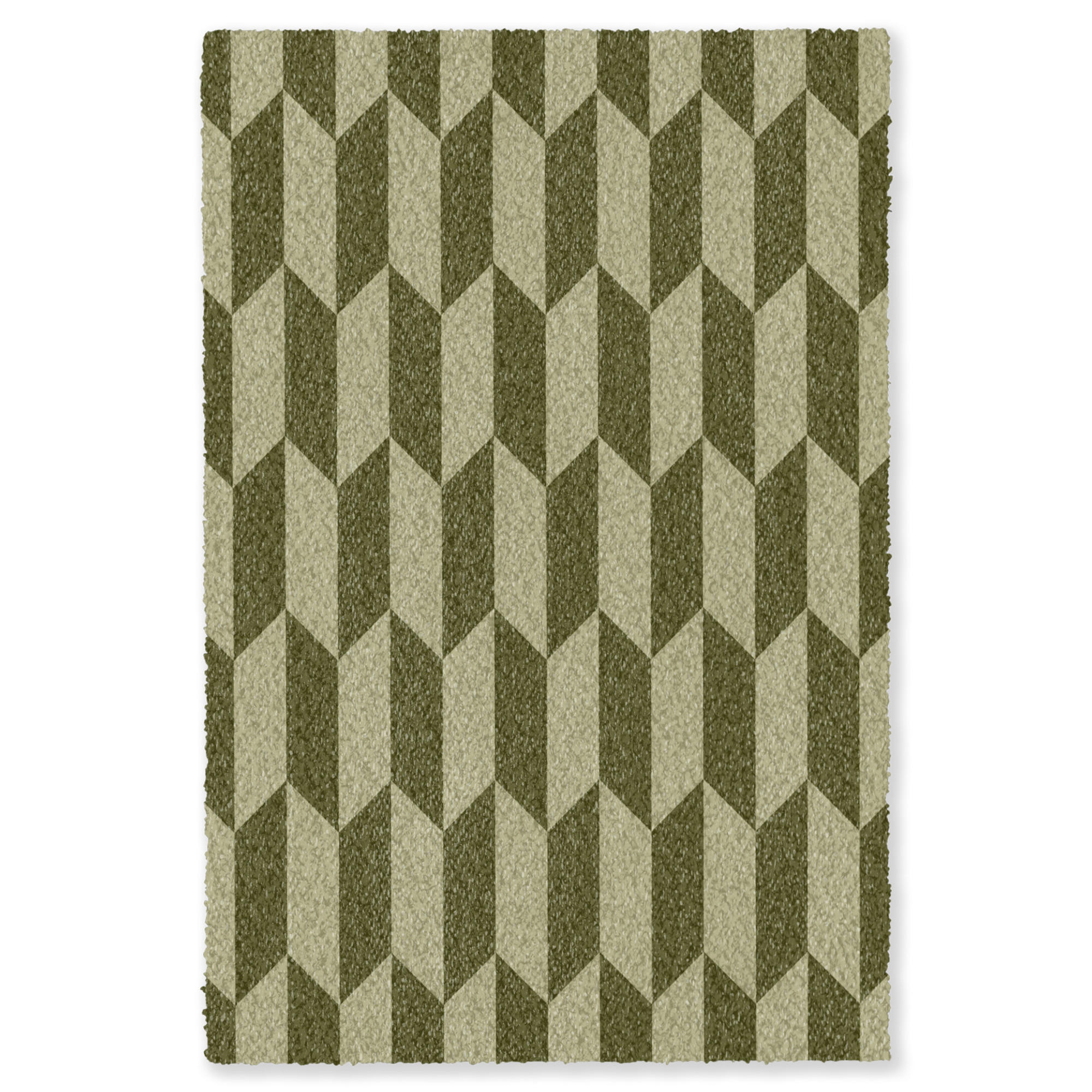 TEPPICH - Muster - Abstrakt - Grün - Flugzeuge - 80x120 cm - Olivgrün, Kunststoff/Textil (80/0.4cm) - OnlyWow