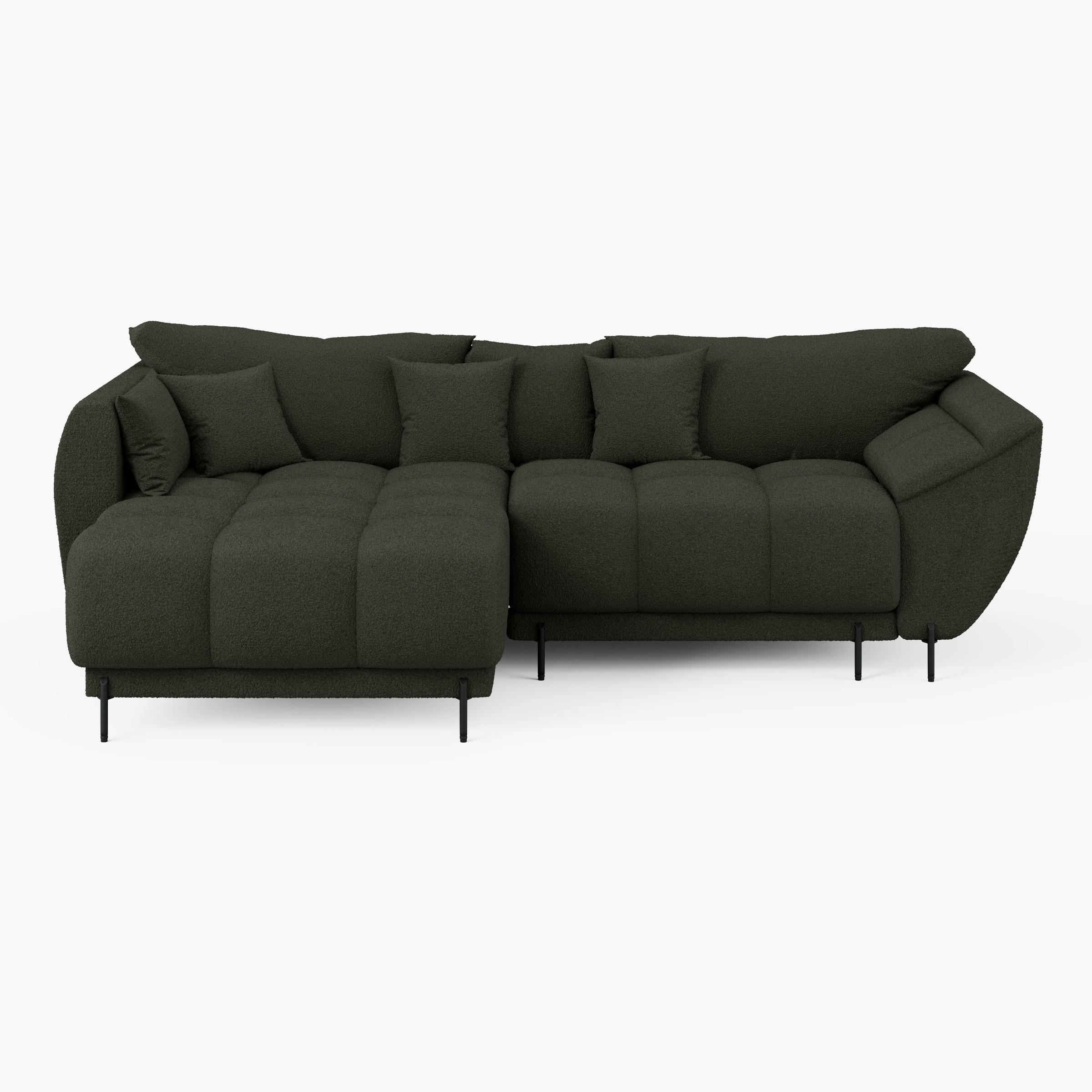 Barchello Ecksofa Grün 285x180 cm