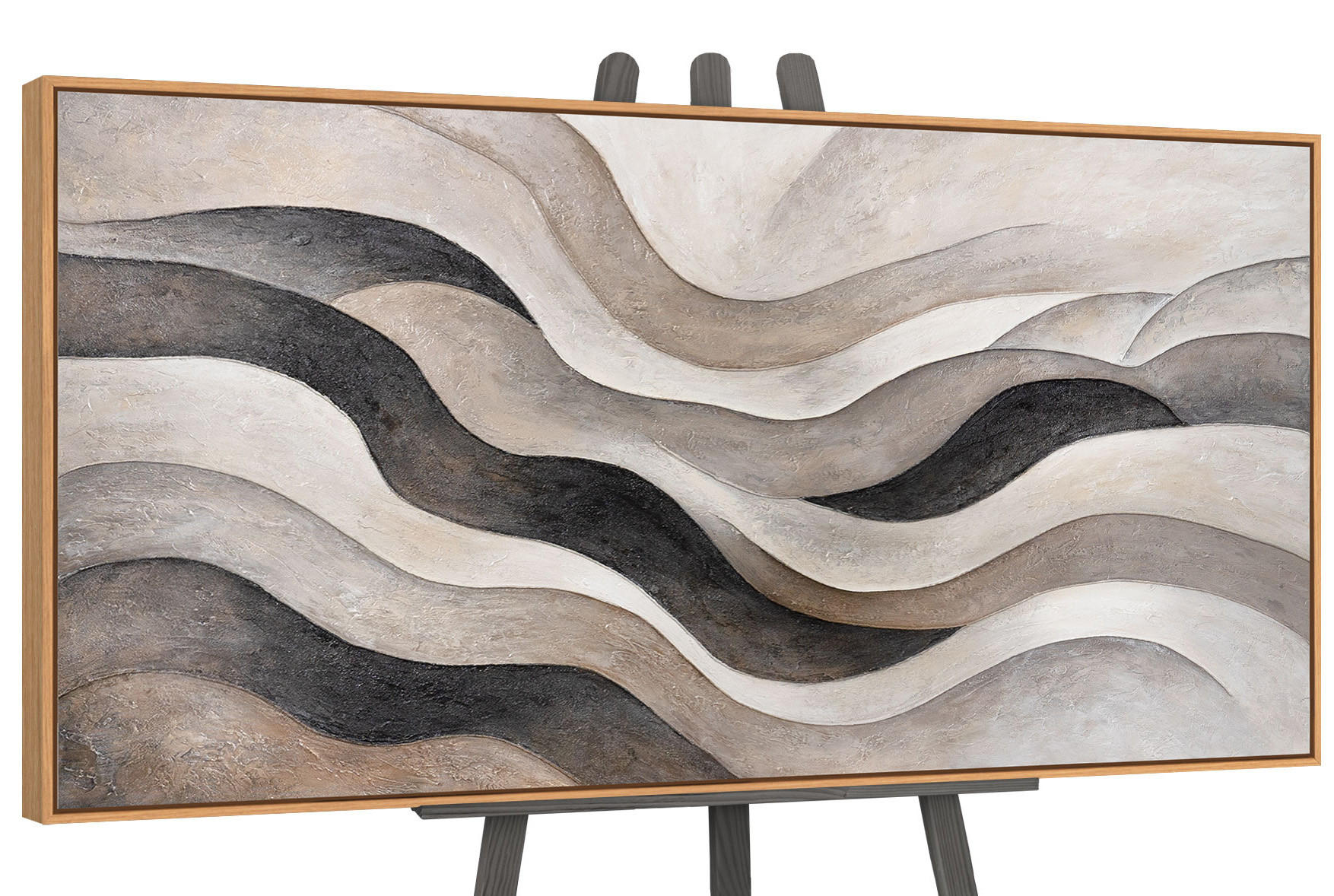 YS-art gallery Gemälde Eiche 120x60 cm