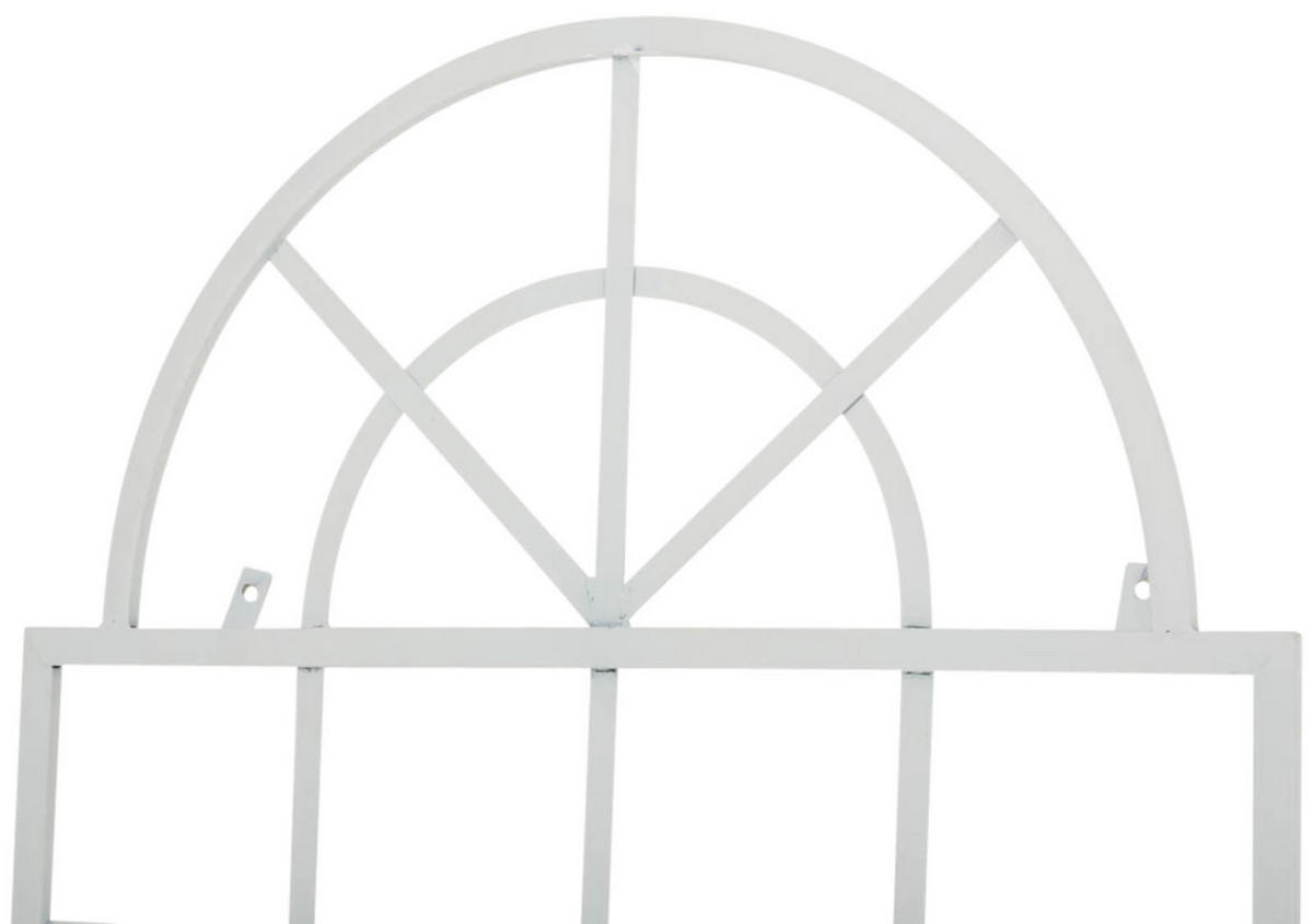 RANKGITTER 2er Set Metall weiß - Weiß, Metall (70/180/1cm) - CLP